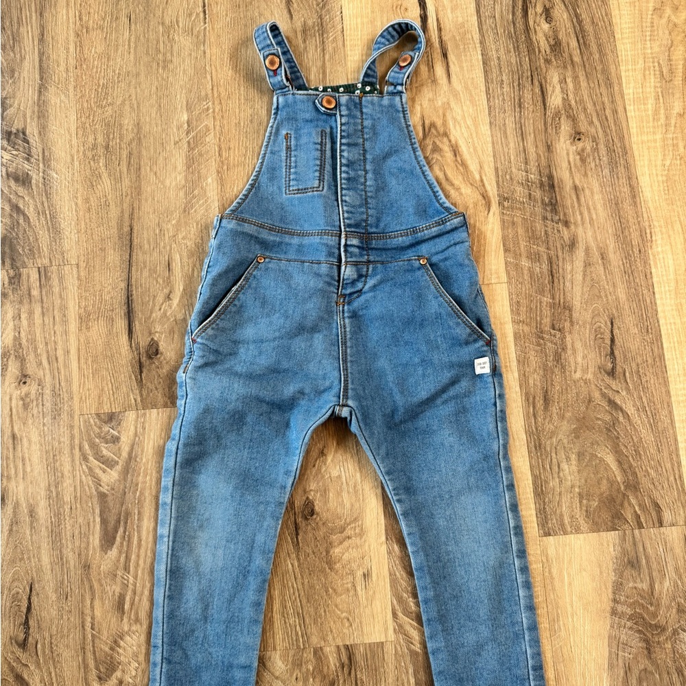 Denim Blue Kids Overalls